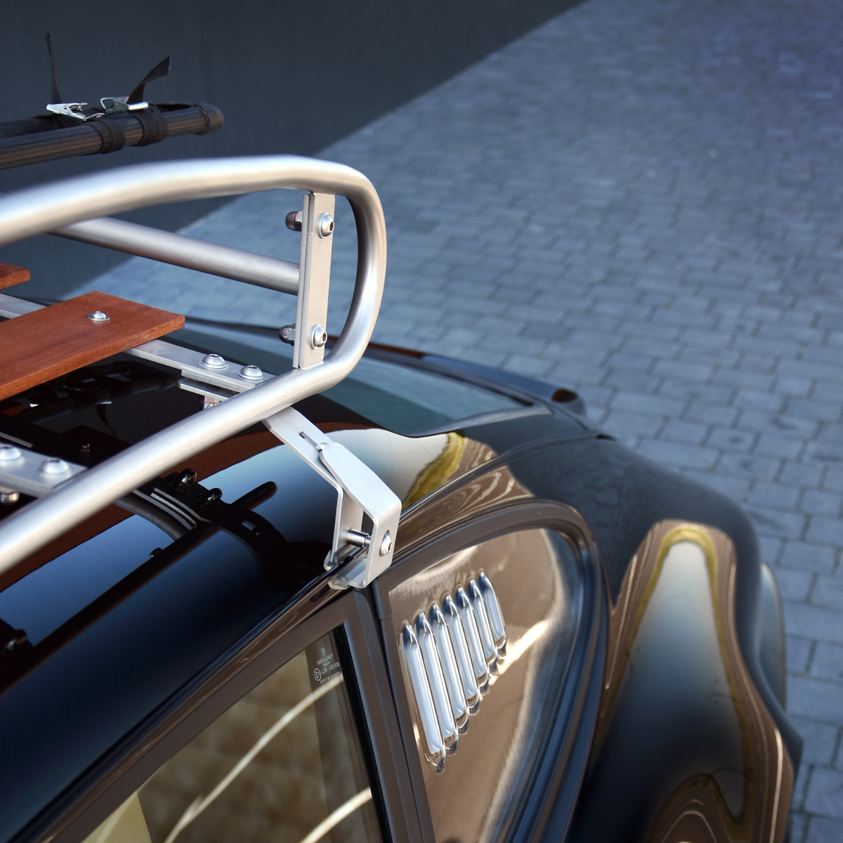 CarBone Roof Rack Coupe (Silver) for 912, F-model, G-Model 964 and 993