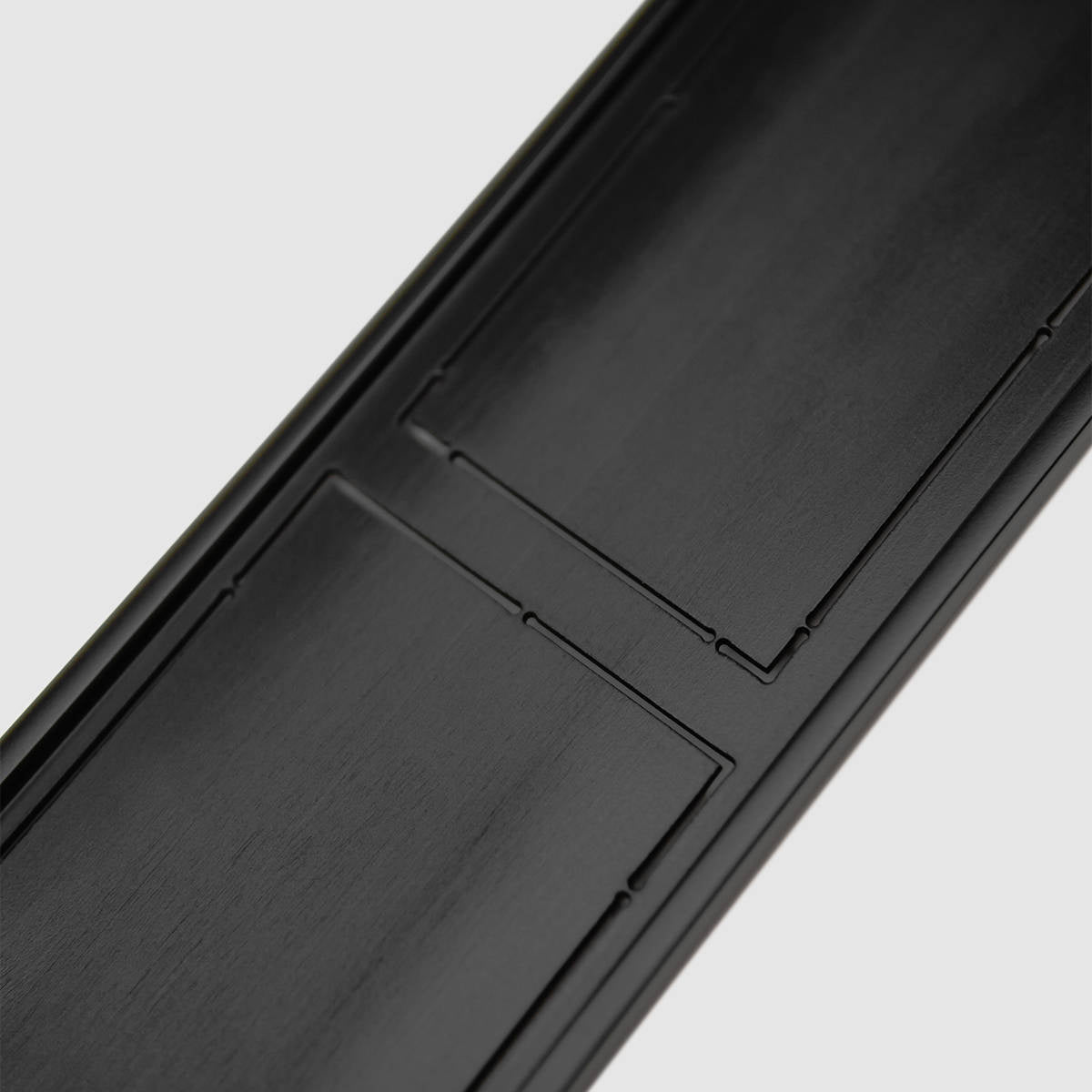 CarBone Dash Trim G-model (1974 - 1986) - Black, LHD - G model / glove box / anodized black