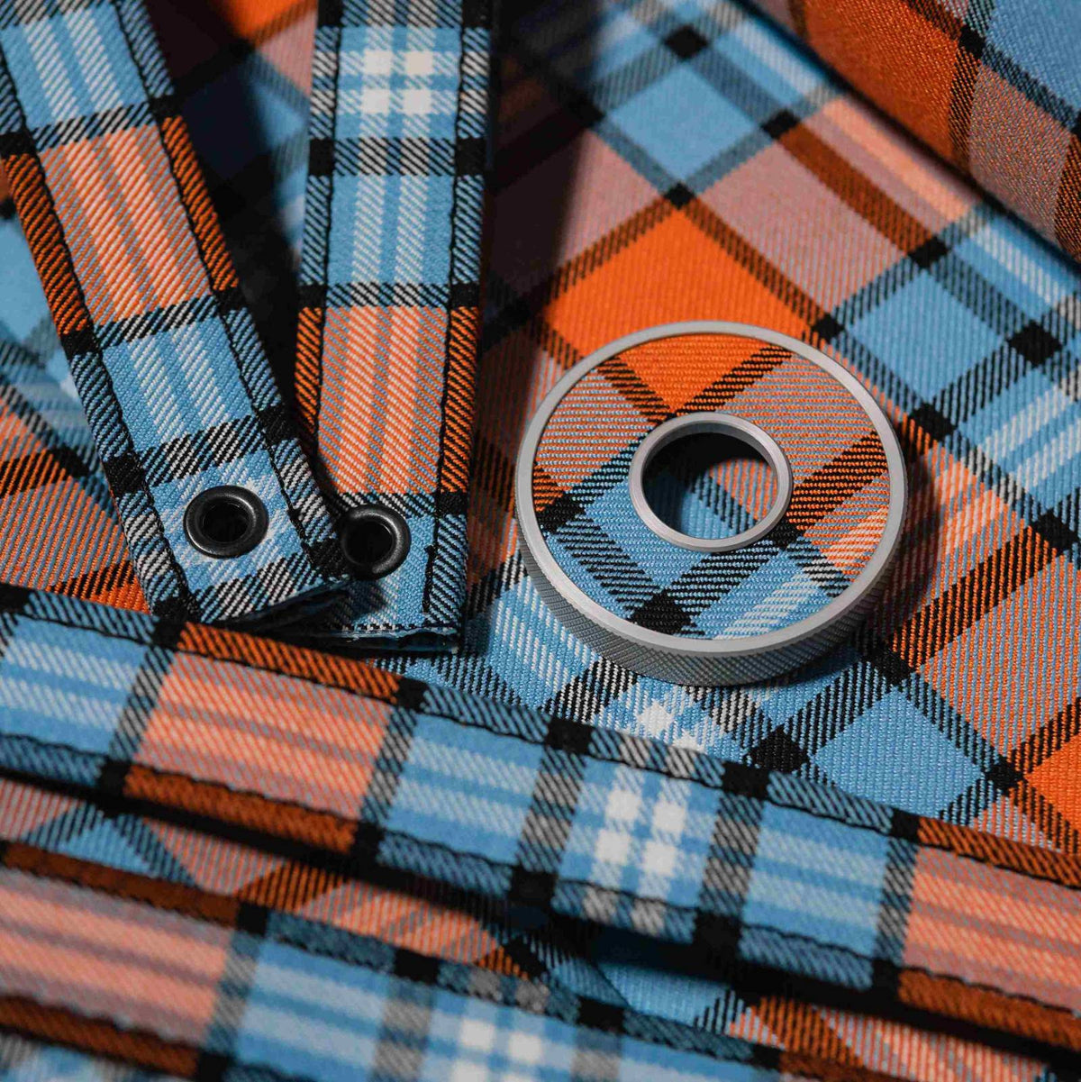 Tartan Plaid Fabric - GULF themed