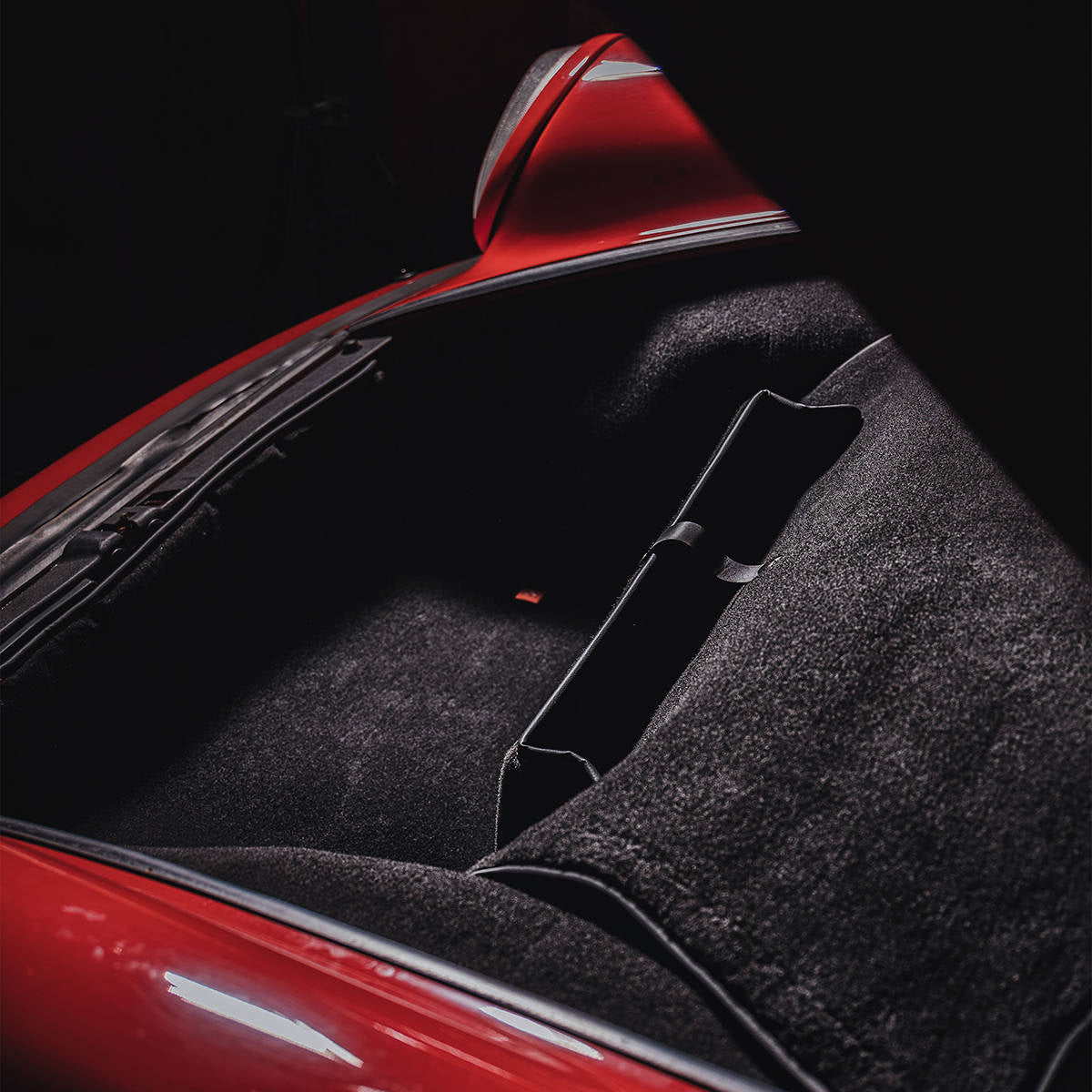 Velour / Silver knit Trunk Mat