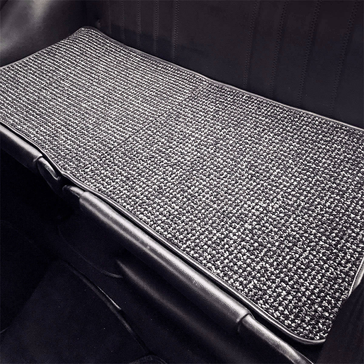 Black/Grey Houndstooth Interior Mat Bundle LHD