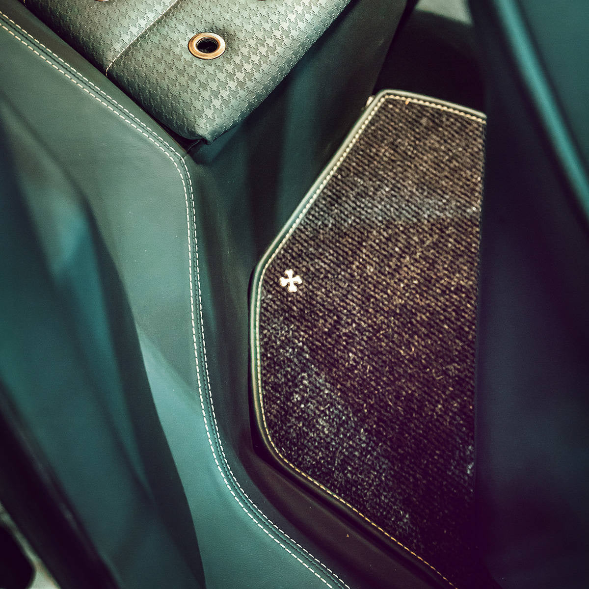 Boucle floor mats