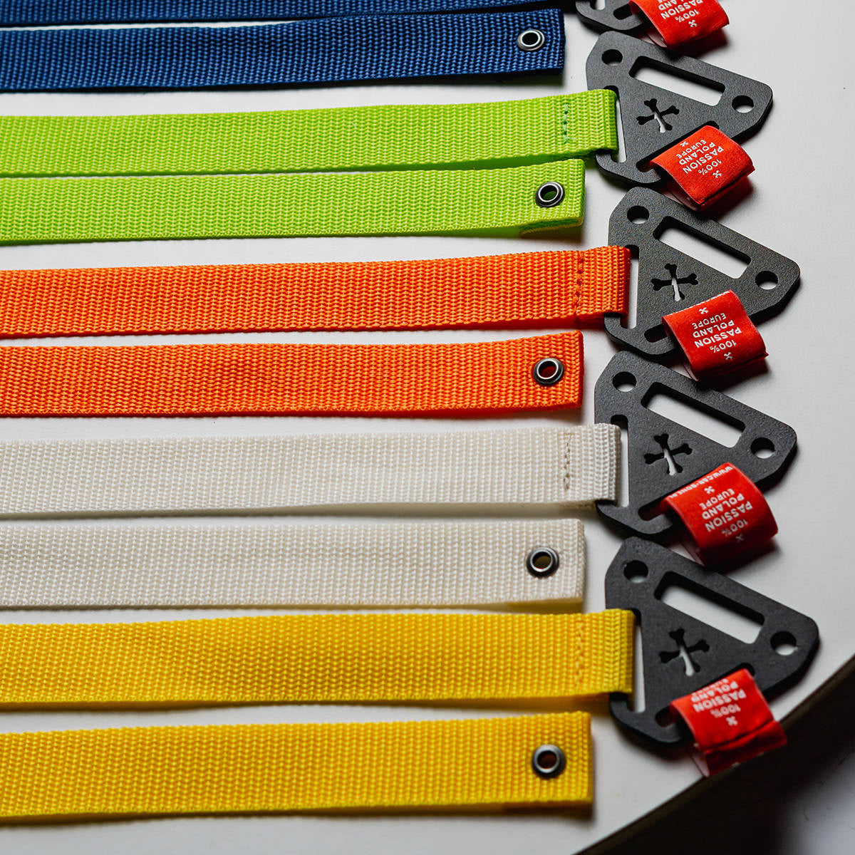 R style Door pulls, handle straps - 5 color pack