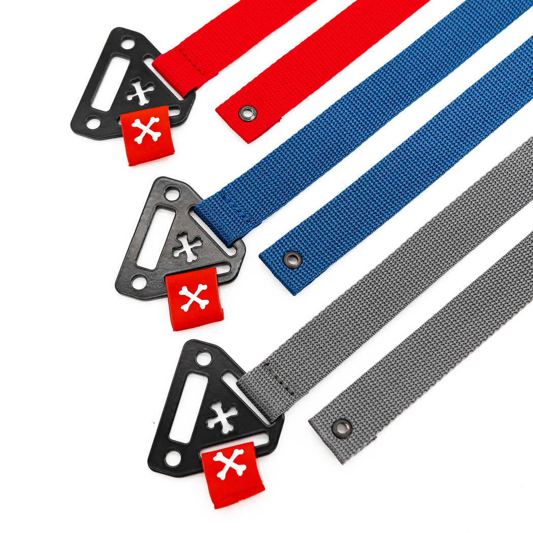 R-style Door pulls, handle straps - 3 color pack