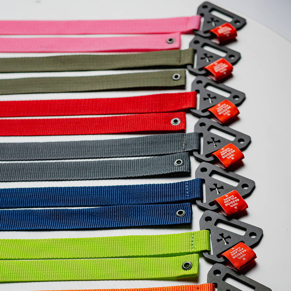 R-style Door pulls, handle straps - 7 color pack