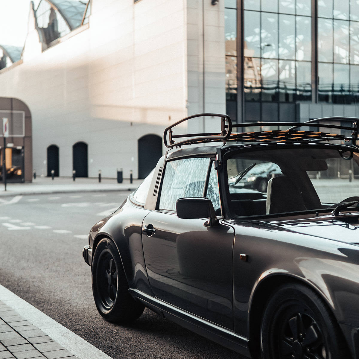 CarBone Targa Roof Rack (Black) for 912, F-model, G-Model and 964