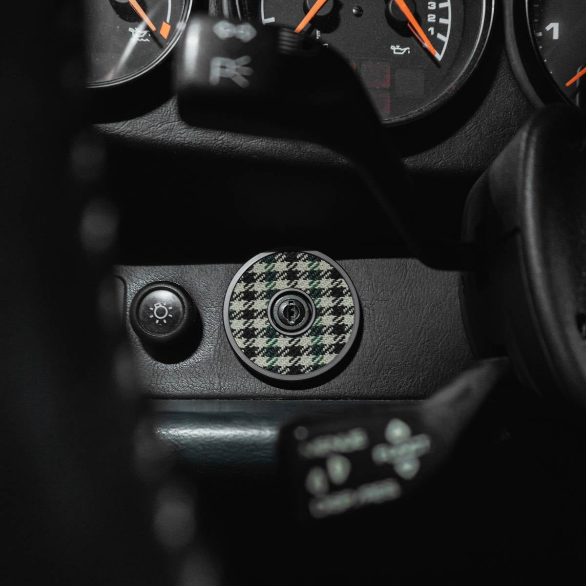 Custom CarBone Ignition switch cover for G-model, 964 & 993 + FREE GIFTS
