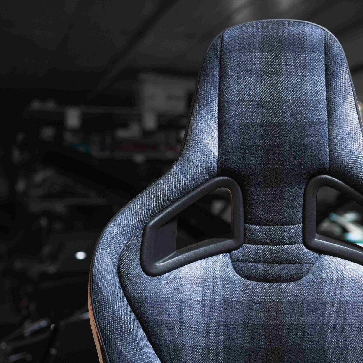Grid Fabric - 18166 GREY/DARK
