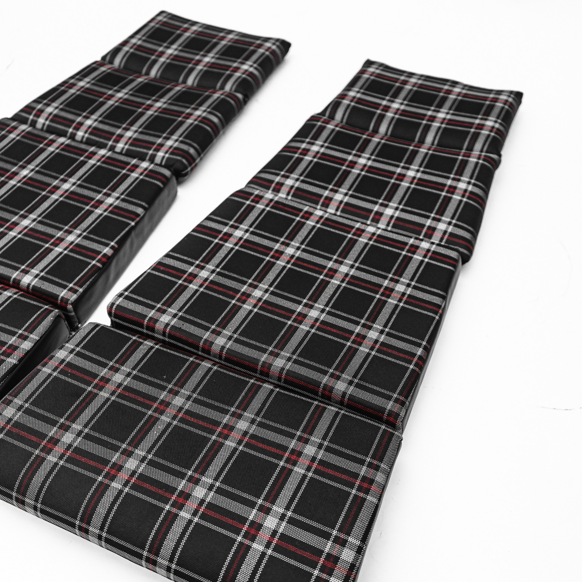 Tartan Plaid Fabric - 18063 BLACK/WHITE/RED