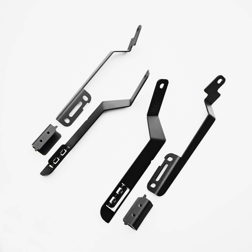 Clamps for CarBone Roof Rack Targa (Black)