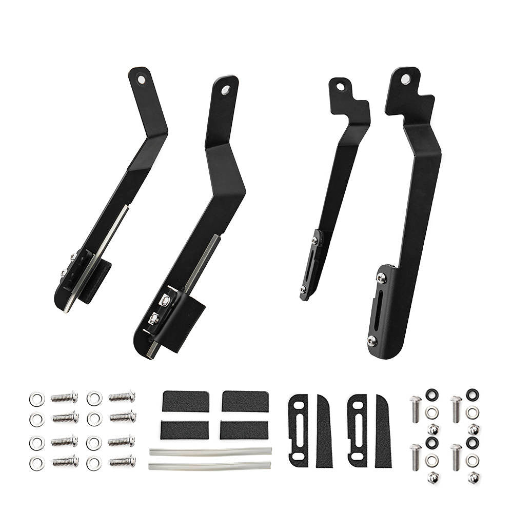 Clamps for CarBone Roof Rack Targa (Black)