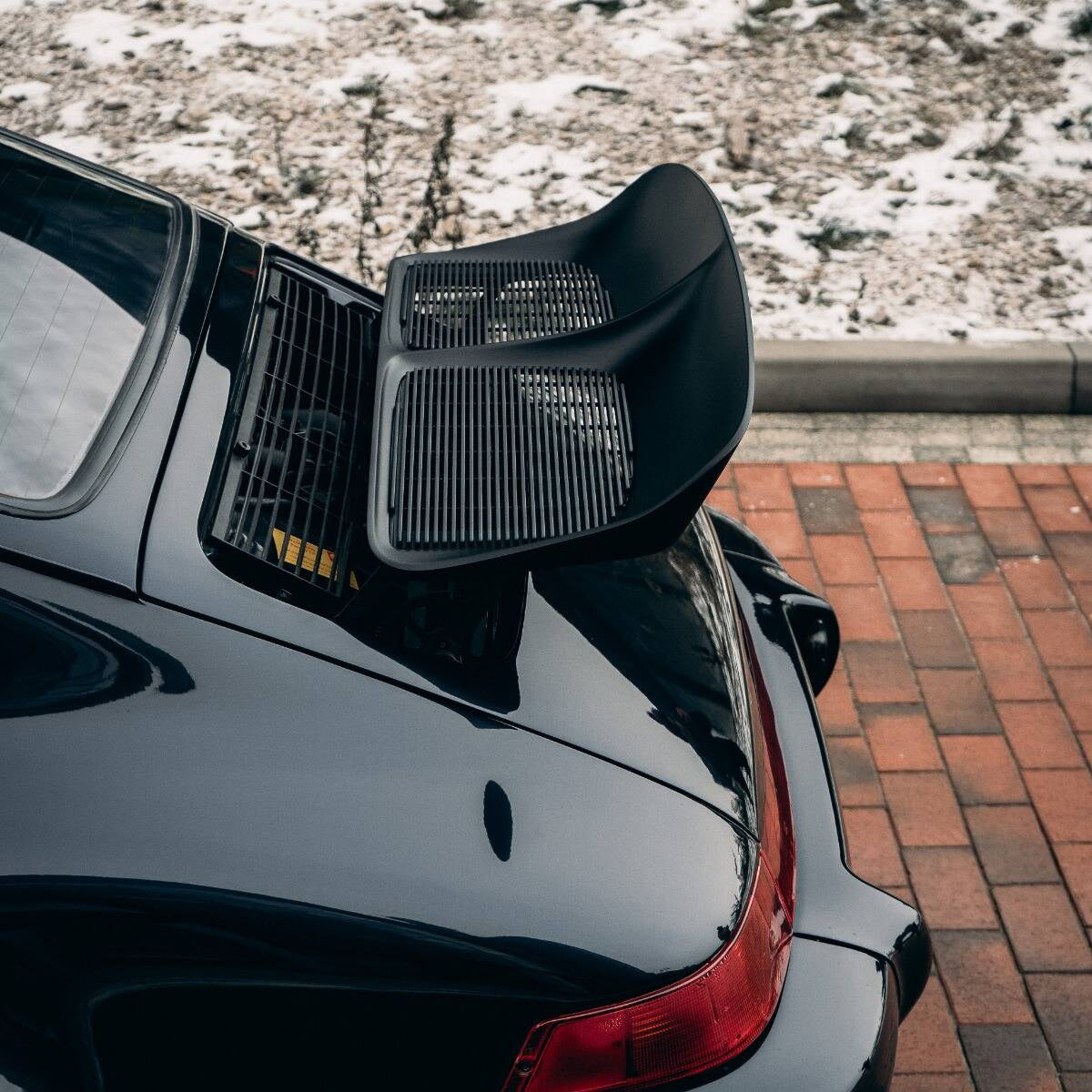 CarBone HolyDuck Rear Spoiler / Ducktail for 964 - Raw