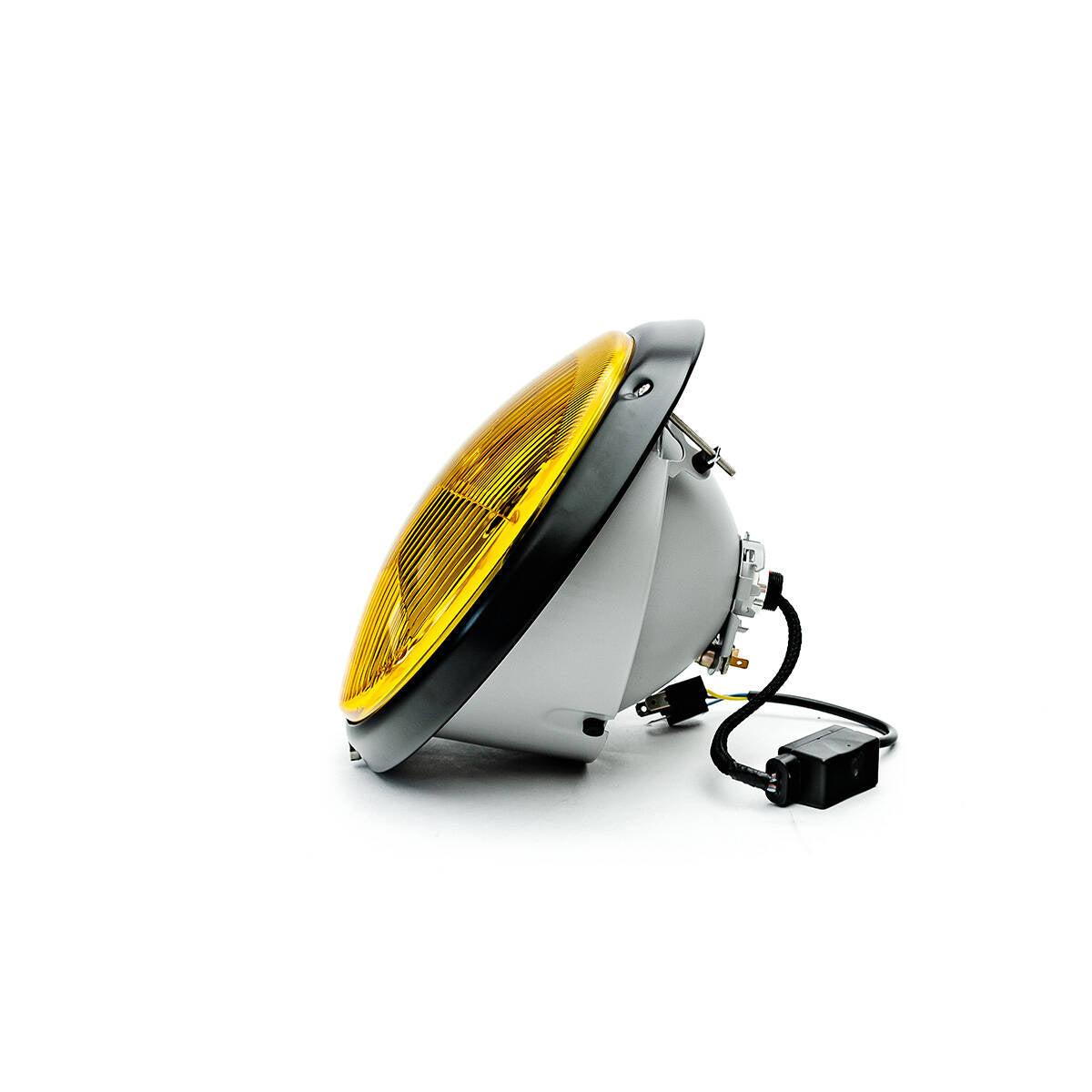 Bi-LED headlights GREY + 356 Style Yellow Lens (set of 2)