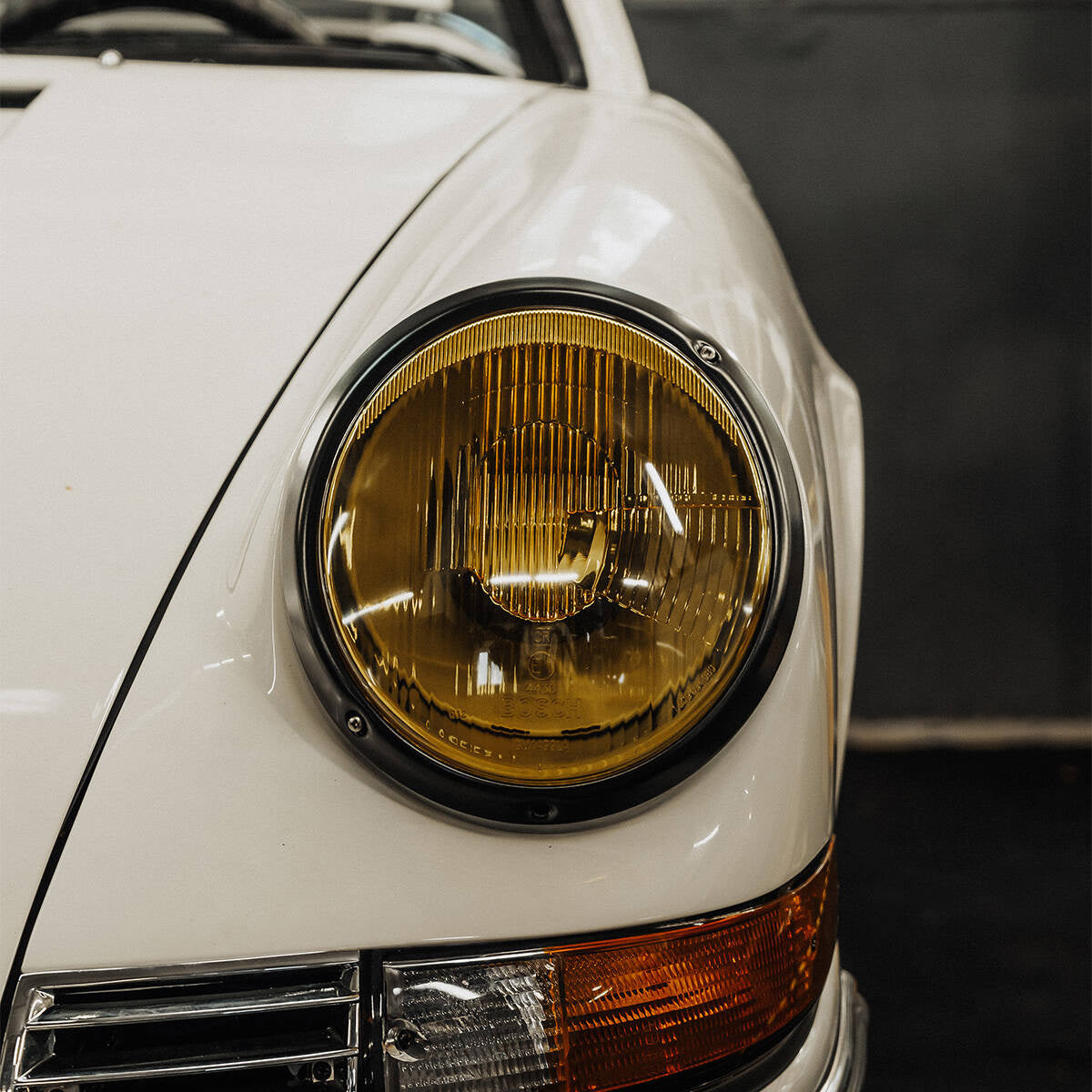 Bi-LED headlights GREY + 356 Style Yellow Lens (set of 2)