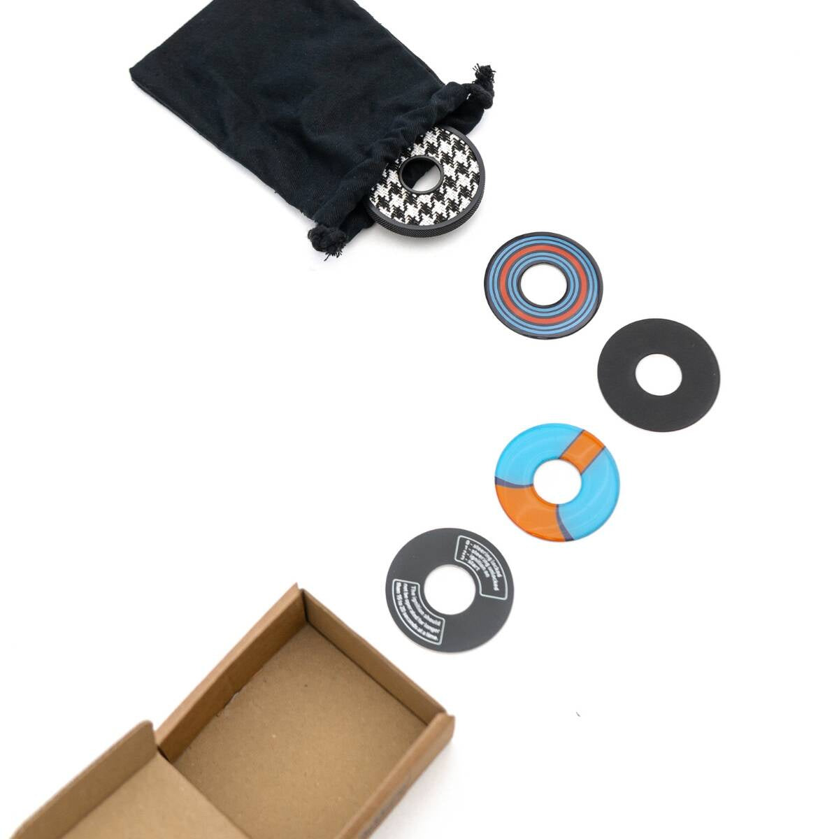 CarBone Ignition switch cover for G-model, 964 & 993 - Black - 5 themed inserts