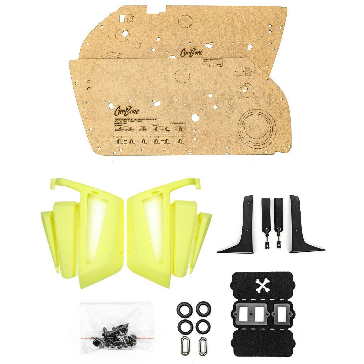 CarBone Door Cards CB - RAW