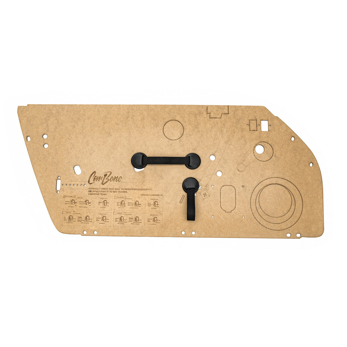 CarBone RS Door Cards - RAW