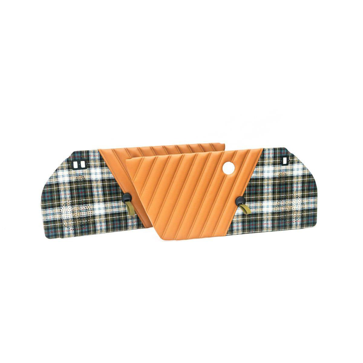 CarBone RS door panels - Leather basket weave (no diagonal stitching) / Leather