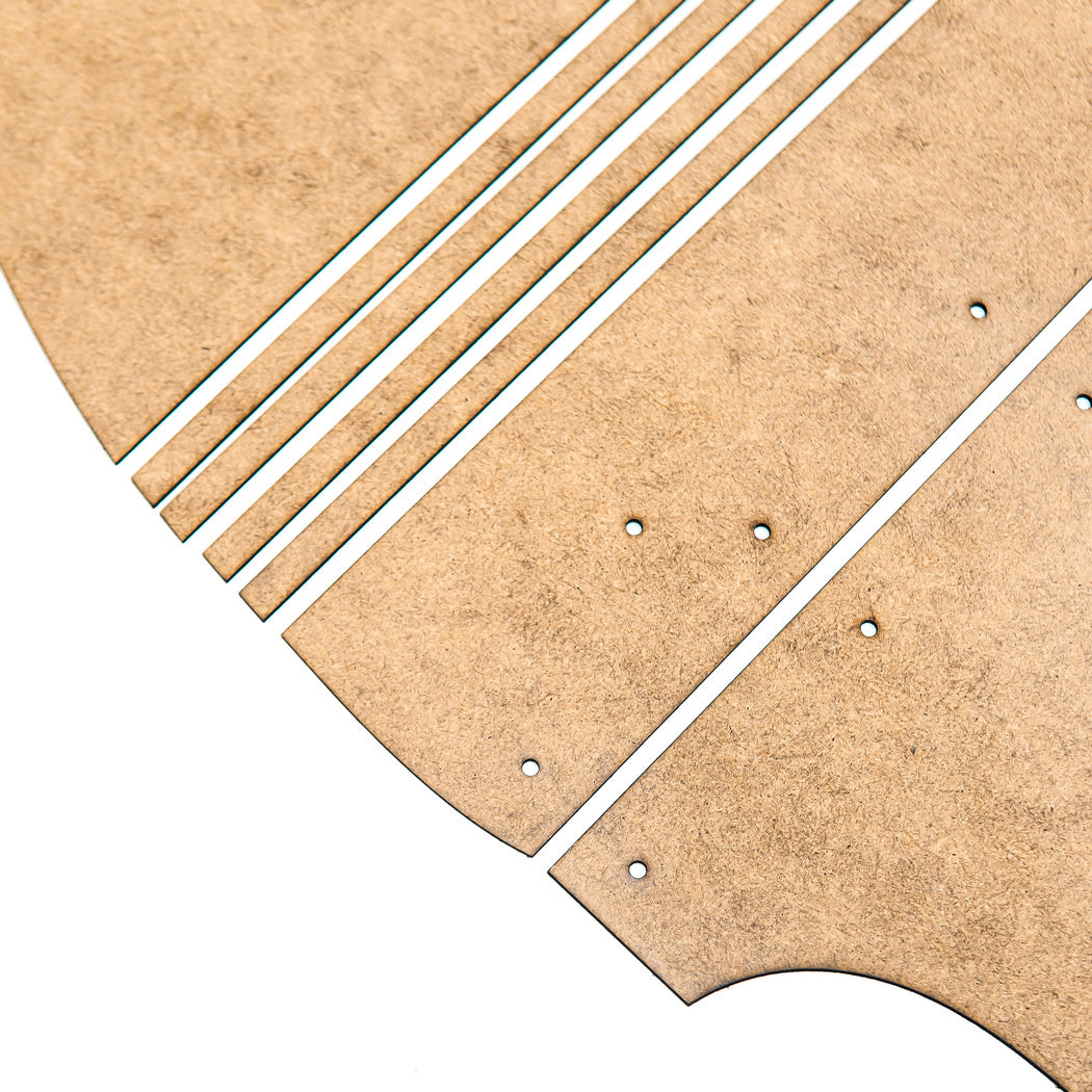 CarBone Rear Shelf Panel - RAW