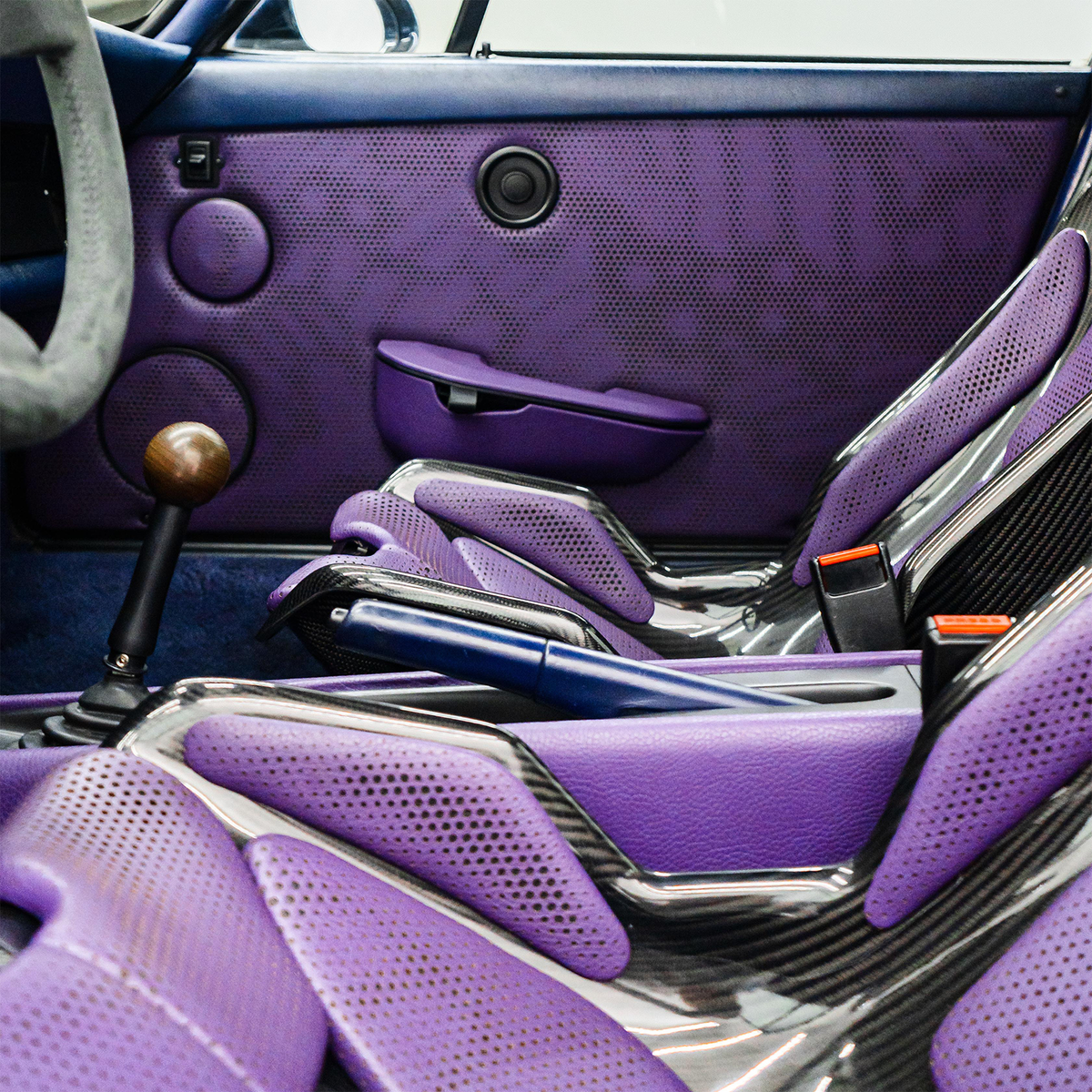 CarBone Seat Pads for Tillett B10 - RAW - for 2 seats