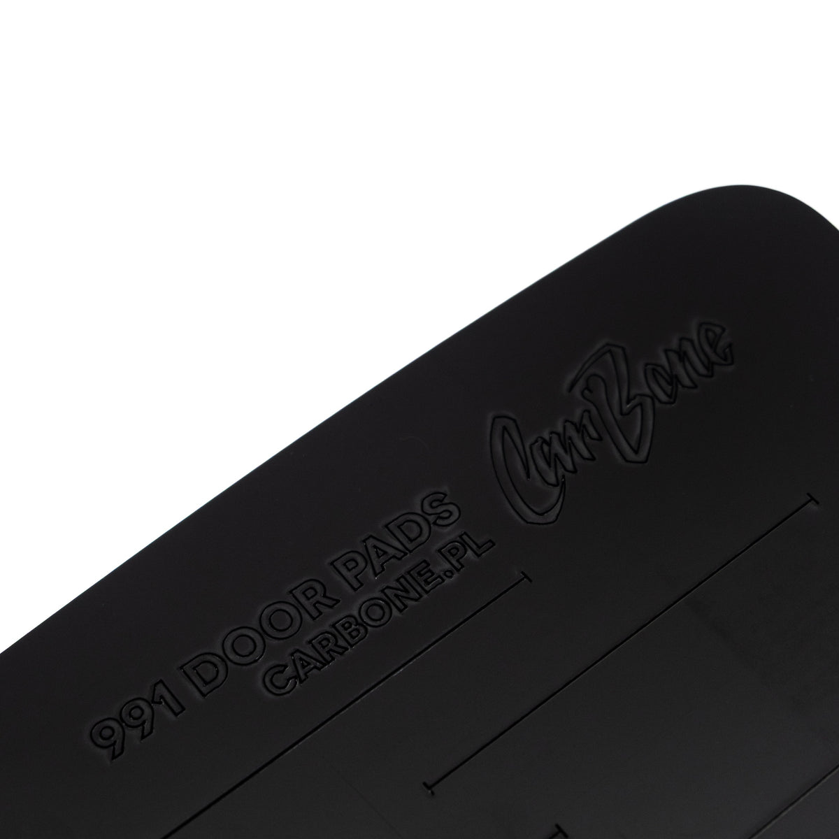 CarBone 991 Door Pads - RAW