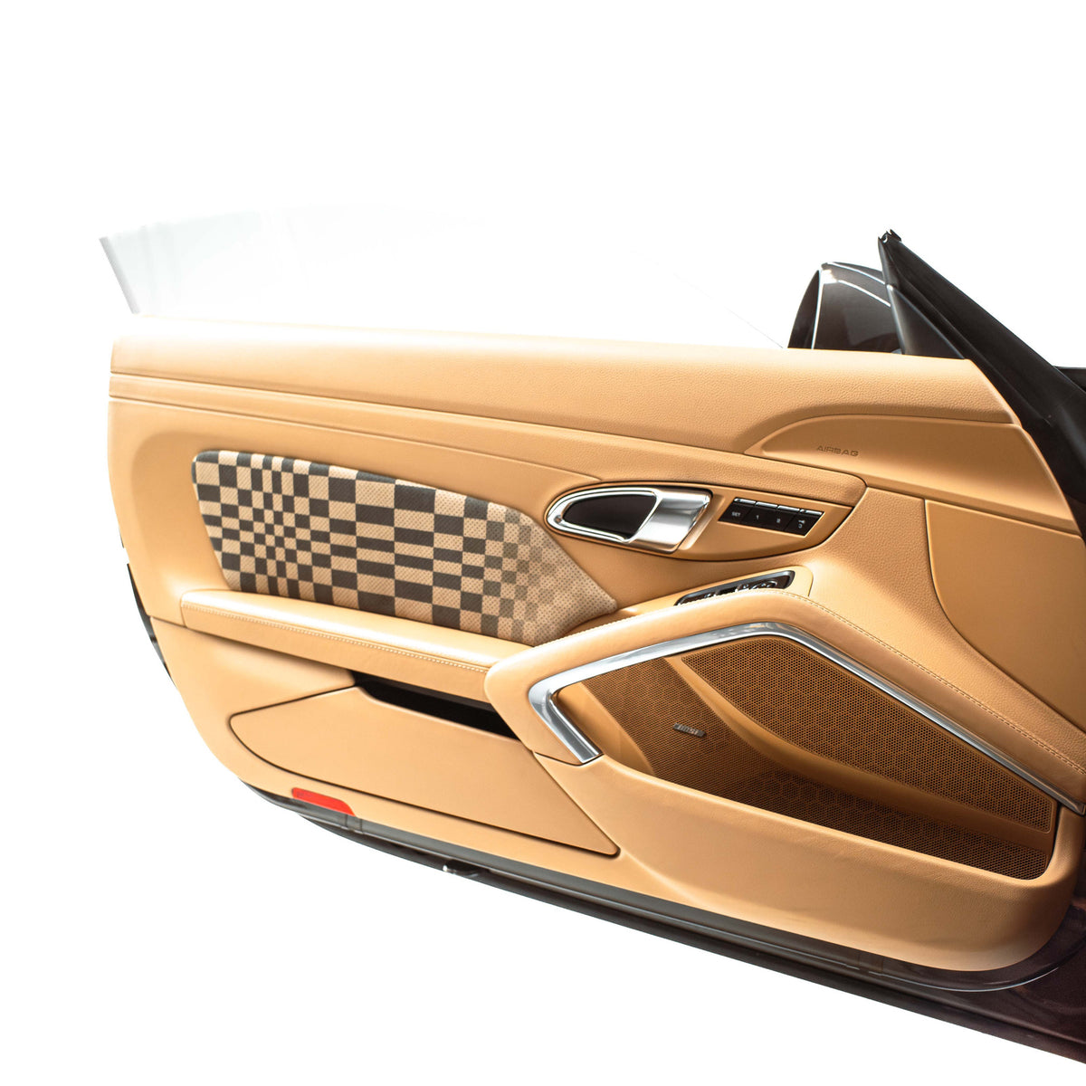 CarBone 991 Door Pads - RAW