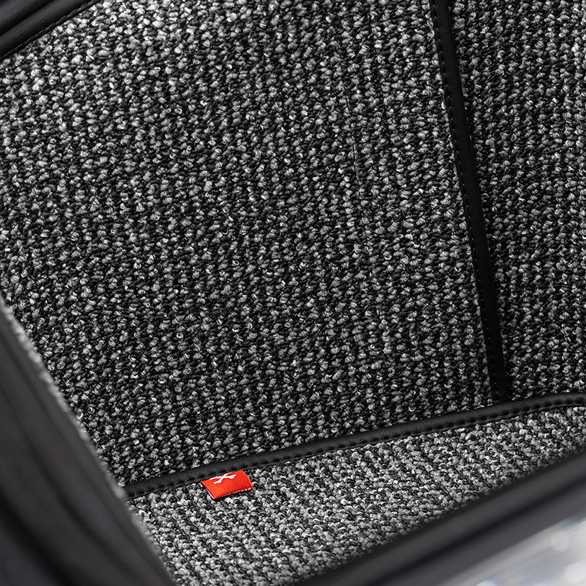 996 C4 - 911 Trunk Mat Liner (1997-2004) - Black-Grey Houndstooth