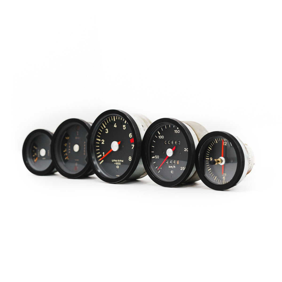 CarBone Gauge Bezels – for F-model (1964-1973)