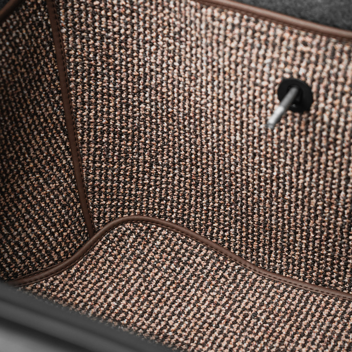 996 C2 - 911 Trunk Mat Liner (1997-2004) - Brown Houndstooth