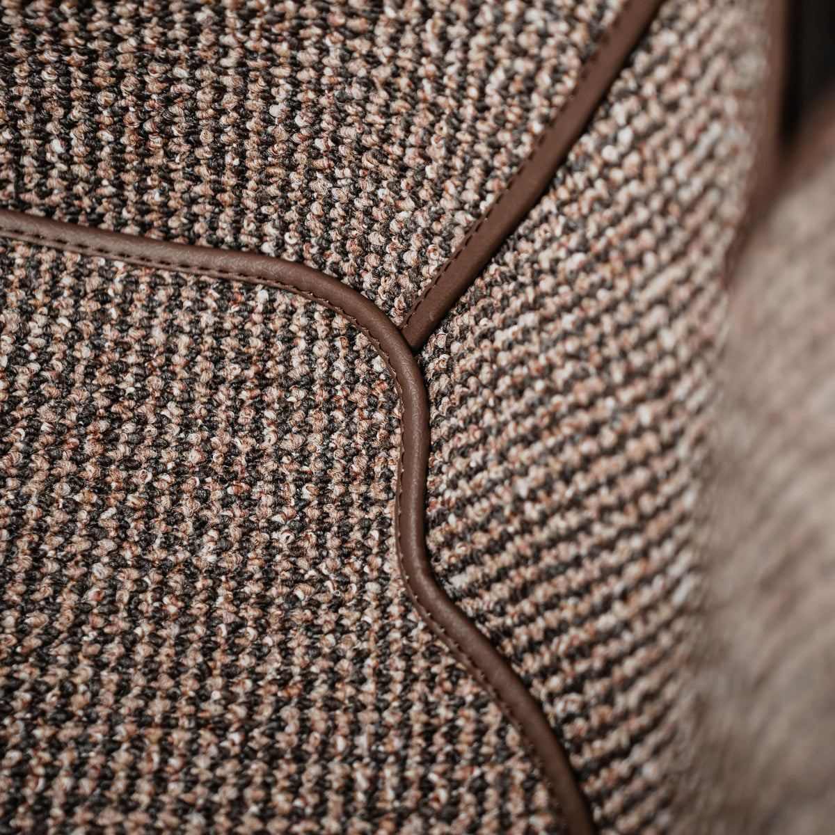 996 C2 - 911 Trunk Mat Liner (1997-2004) - Brown Houndstooth
