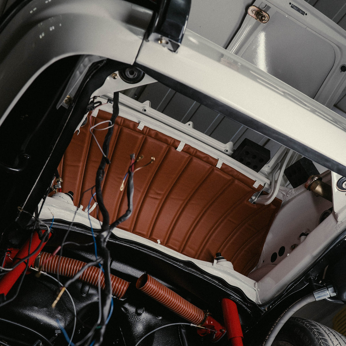 Insulation engine bay mat for F-model