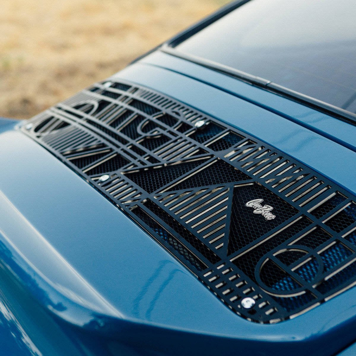 Custom design Rear deck lid grille for F/G model - Painted / G-model (1974 - 1989) / Yes