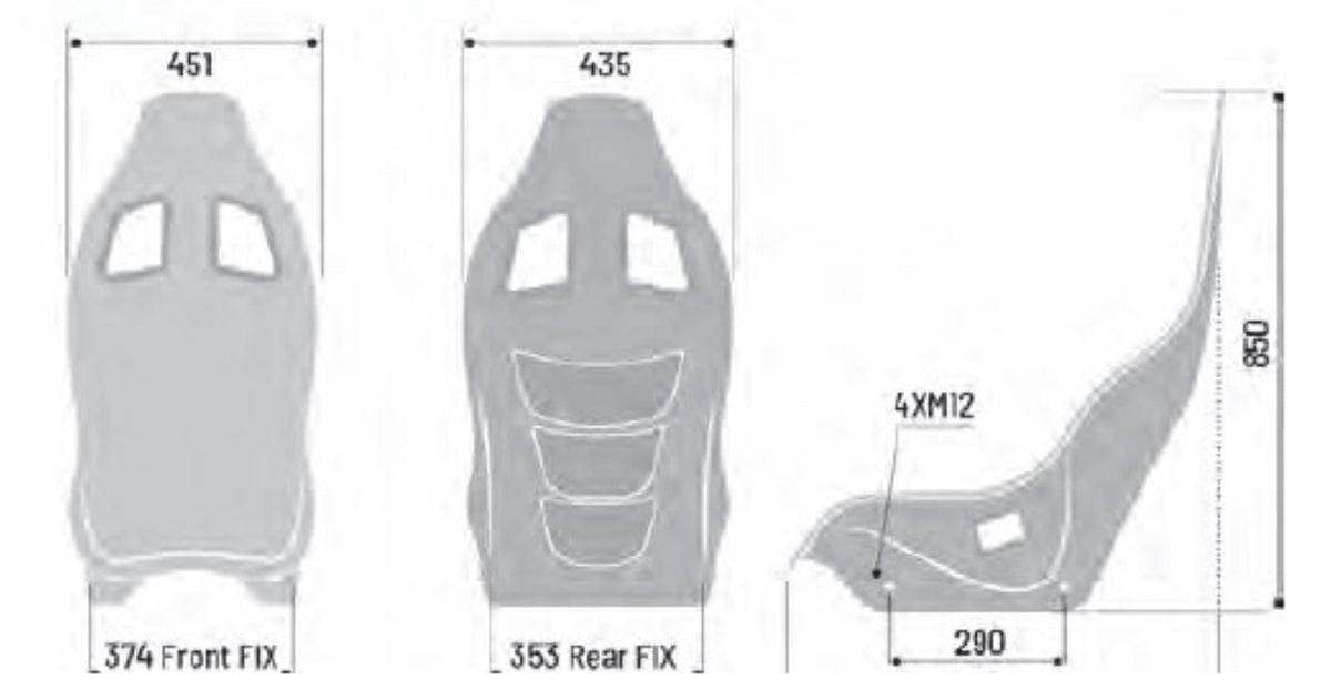 Sparco ULTRA Carbon Fiber Racing Seat | FIA 8855-1999 — view 6
