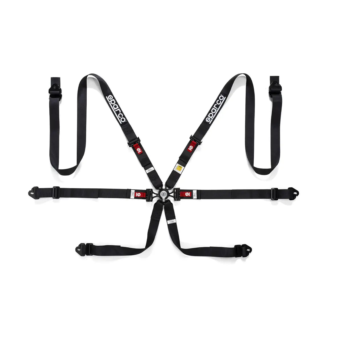 Sparco Comp H-2 Endurance Aluminum Racing Harness - FIA 8853-2016