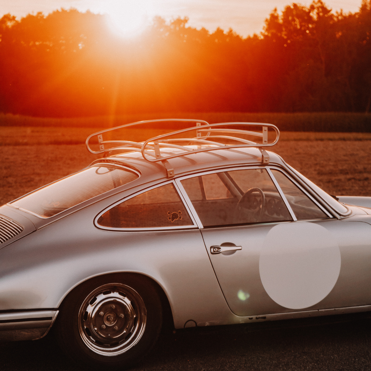 CarBone Roof Rack Coupe (Silver) for 912, F-model, G-Model 964 and 993