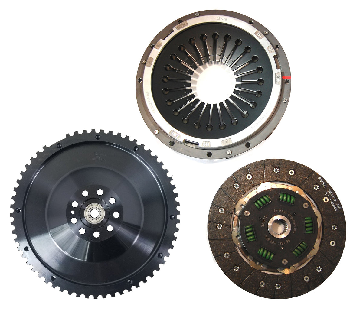 Aasco Midweight Clutch & Flywheel Package Porsche 964 / 993 / 996 Turbo / 997 Turbo — 106431-12-PKG