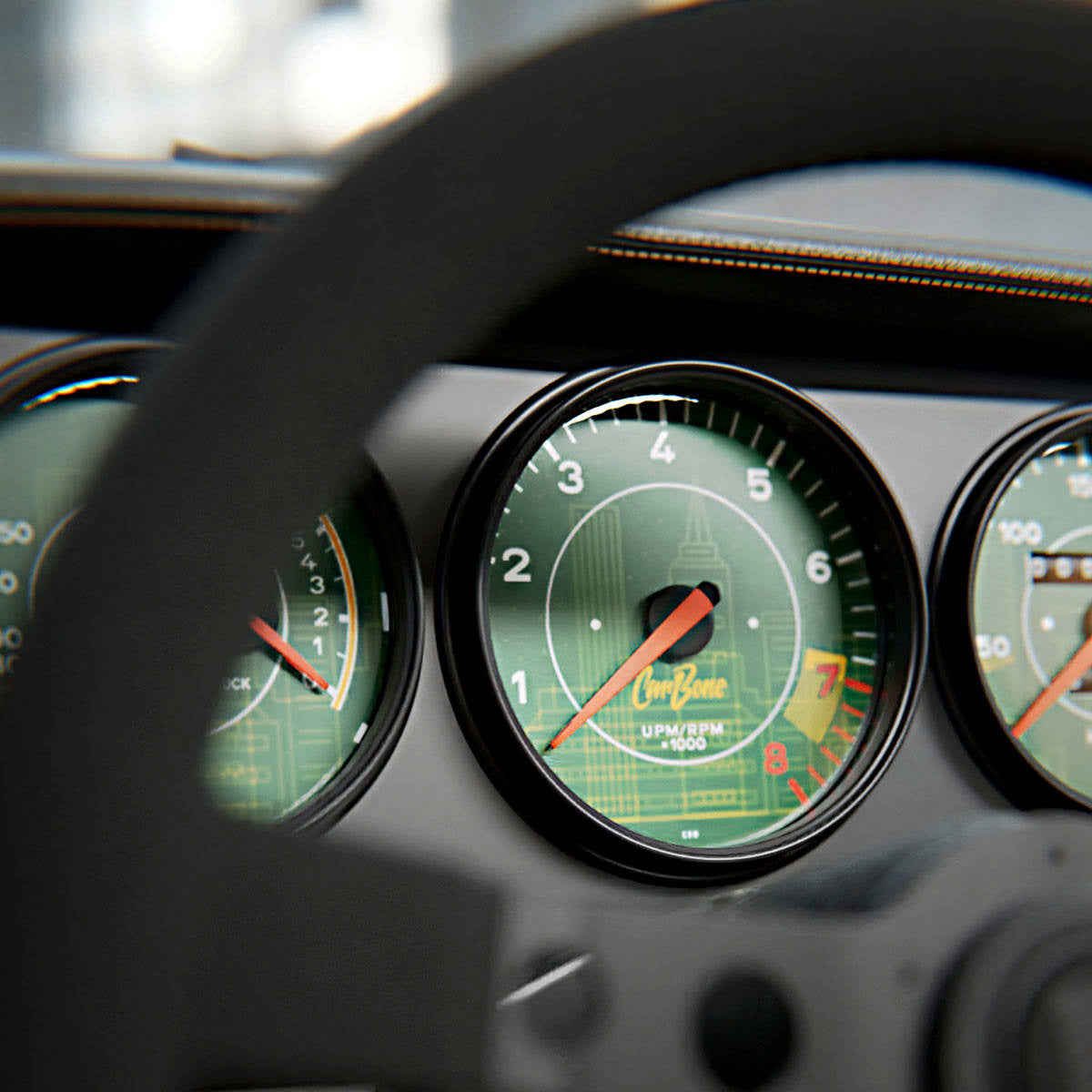 Custom - Gauge faces set – for 964 993 (1989-1998)