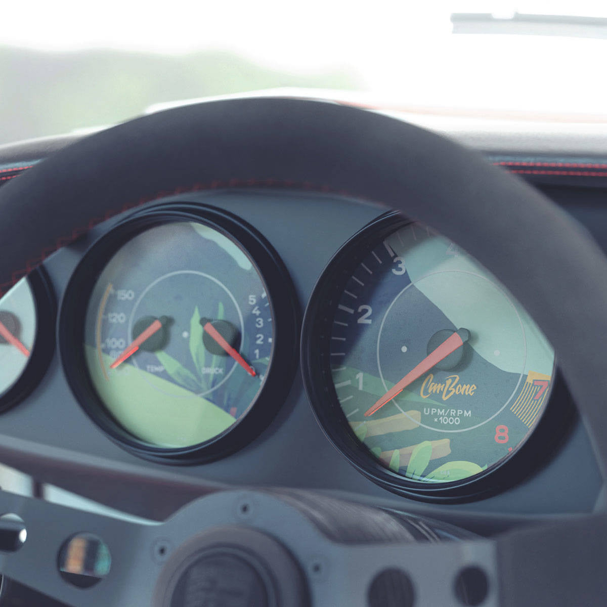 Custom - Gauge faces set – for 964 993 (1989-1998)
