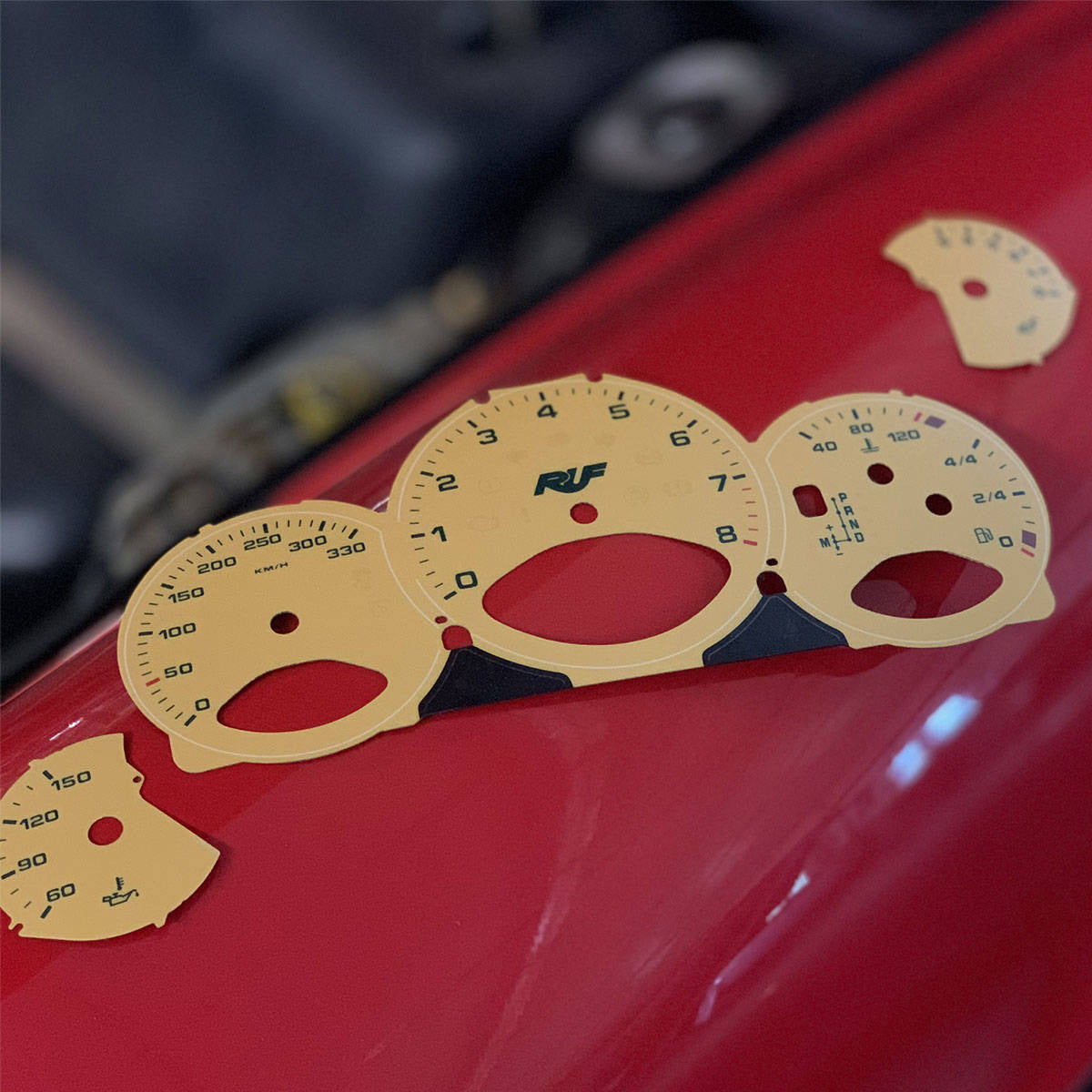 Custom - Gauge faces set – for 964 993 (1989-1998)