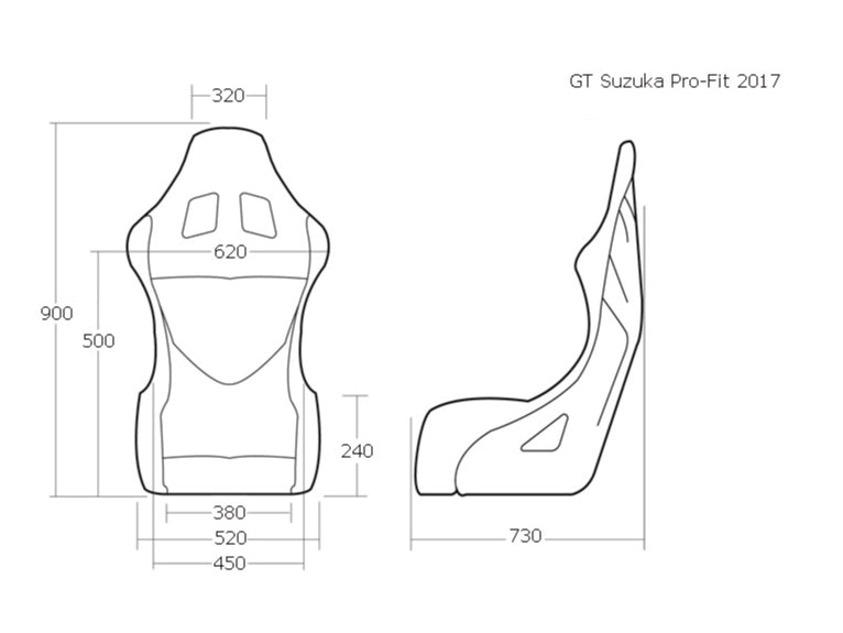 Cobra Suzuka Fiberglass Racing Seat | FIA 8855-1999 — view 2