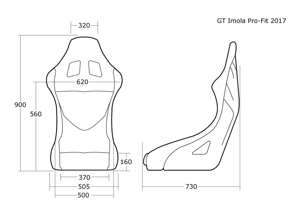 Cobra Imola Fiberglass Racing Seat | FIA 8855-1999 — view 3
