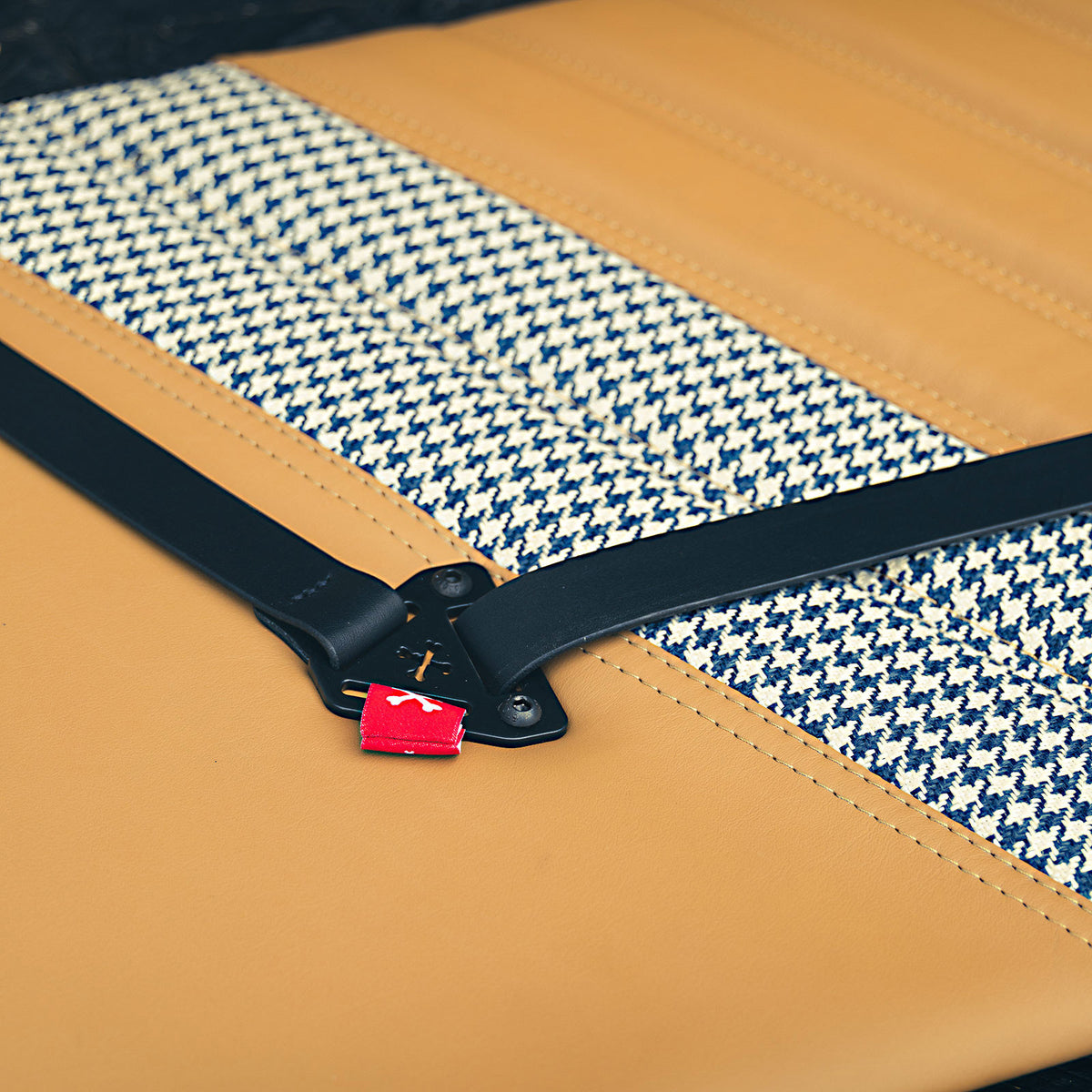 R style Door pulls, handle straps - leather
