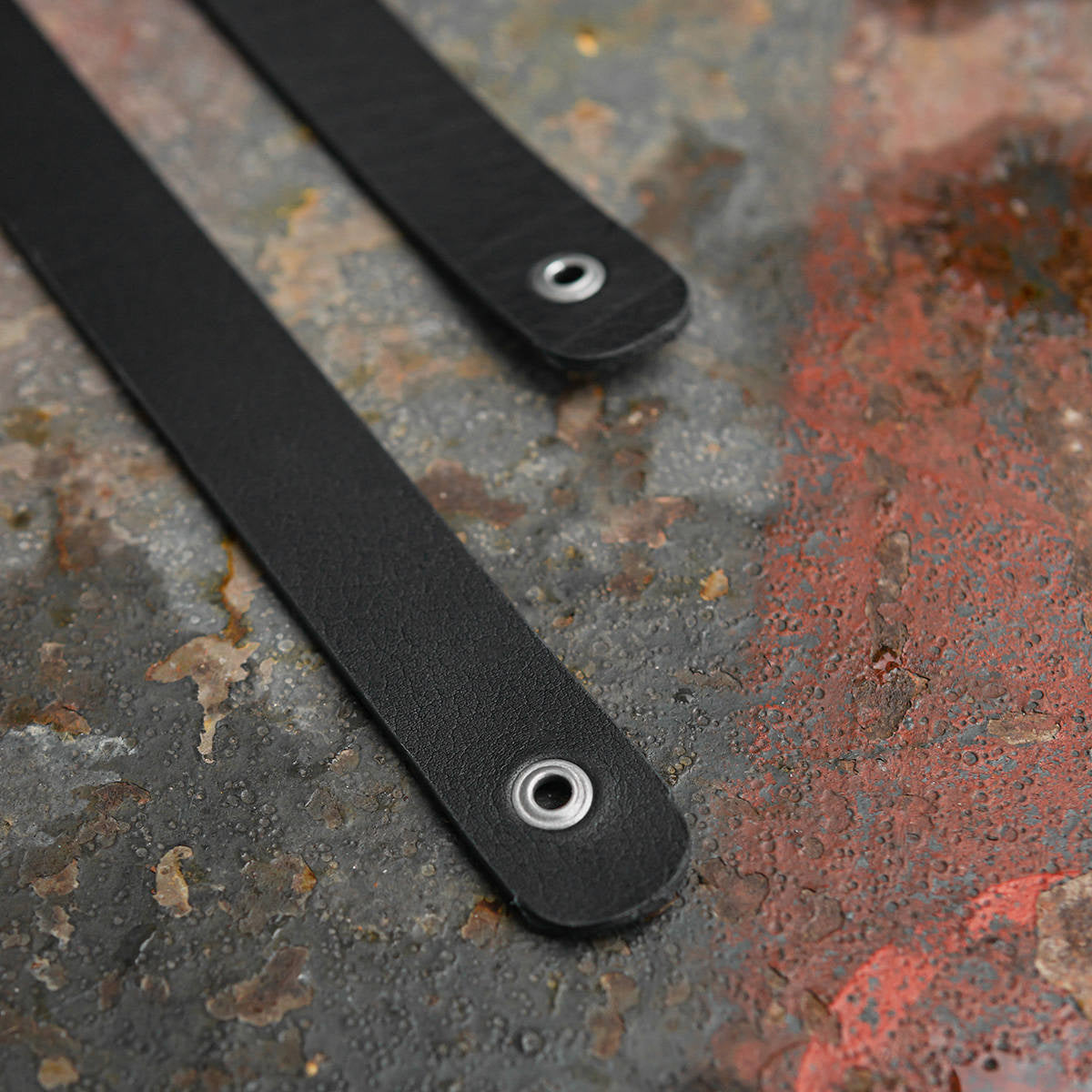 R style Door pulls, handle straps - leather