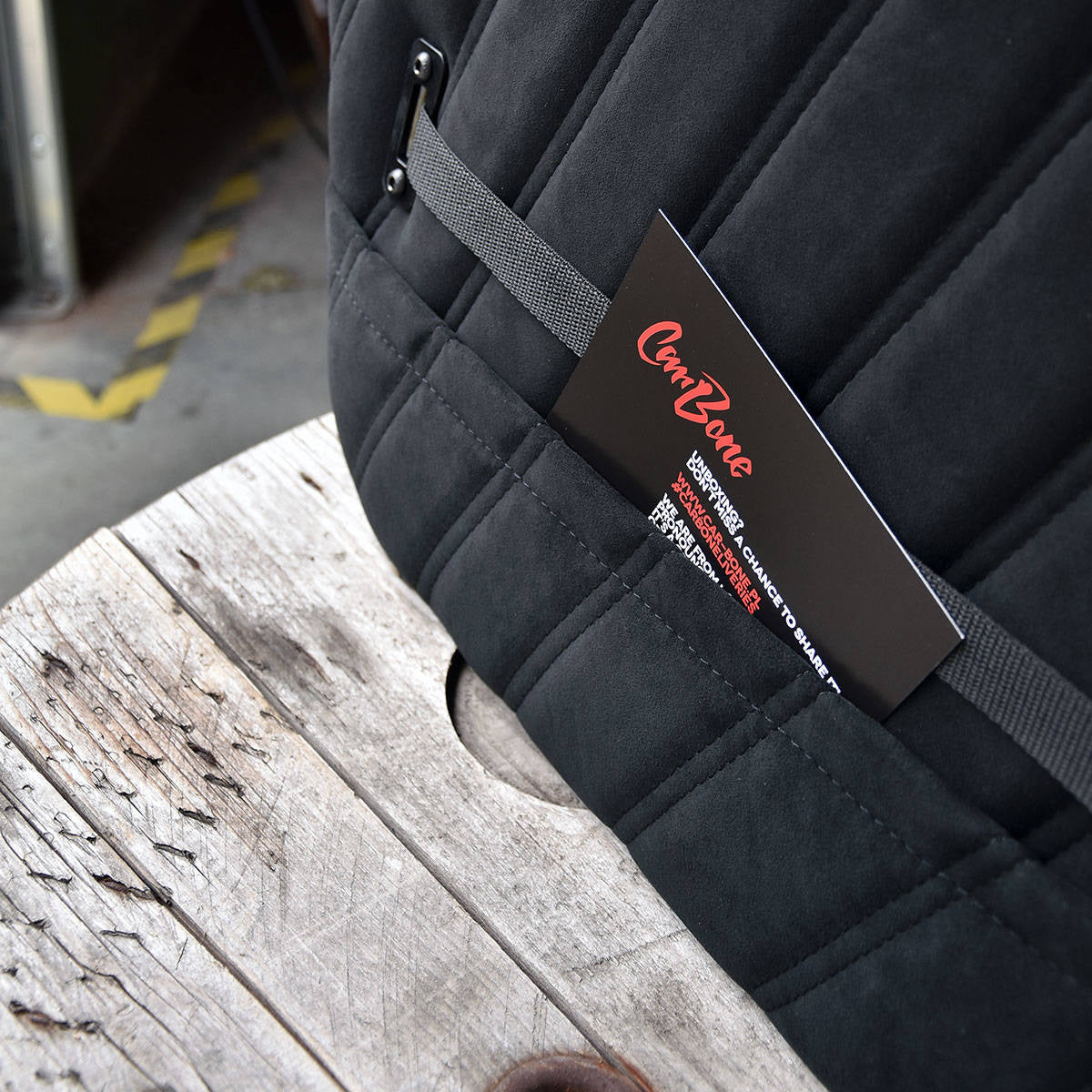 Map pocket for CarBone door panels