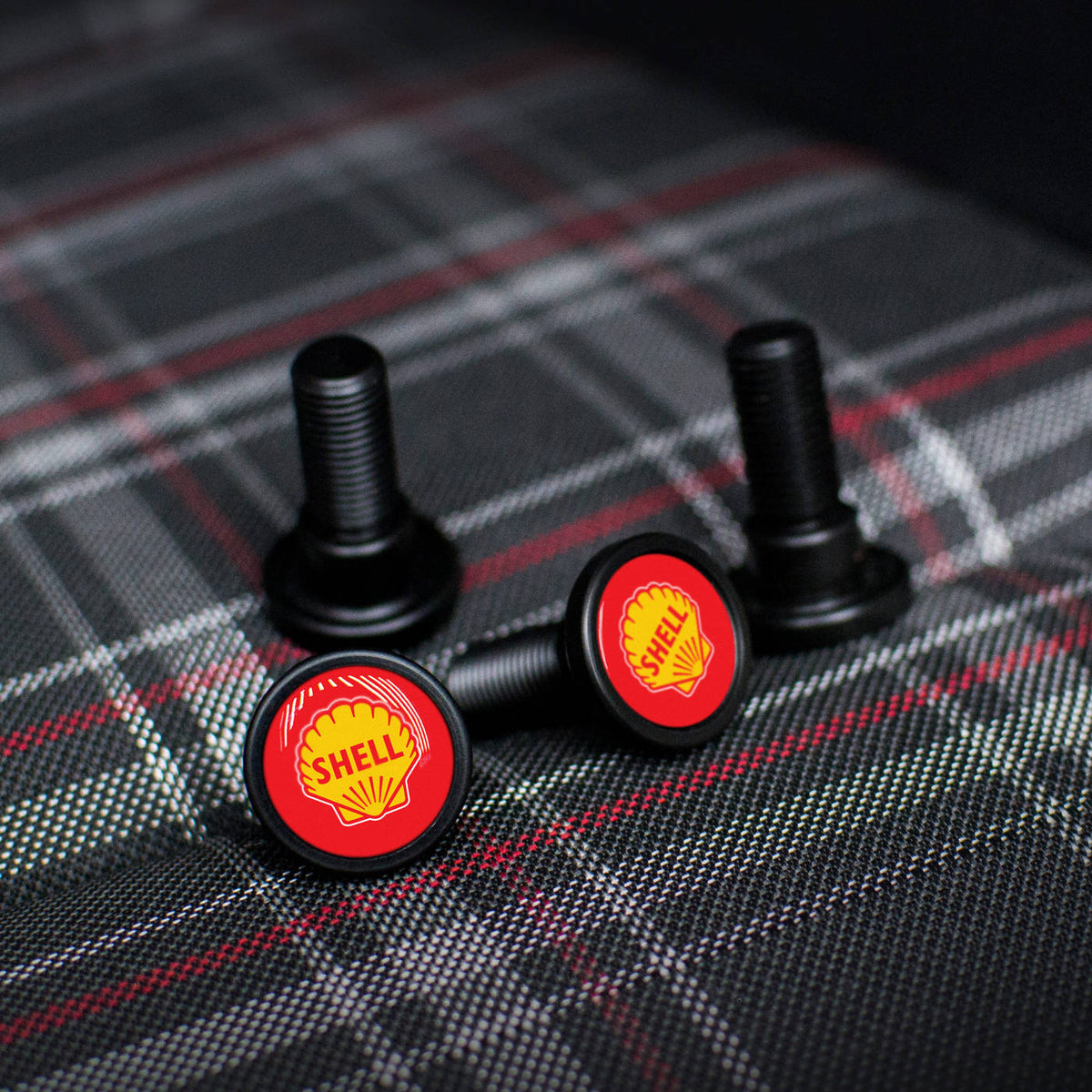 Seat belts delete plugs set - Silver