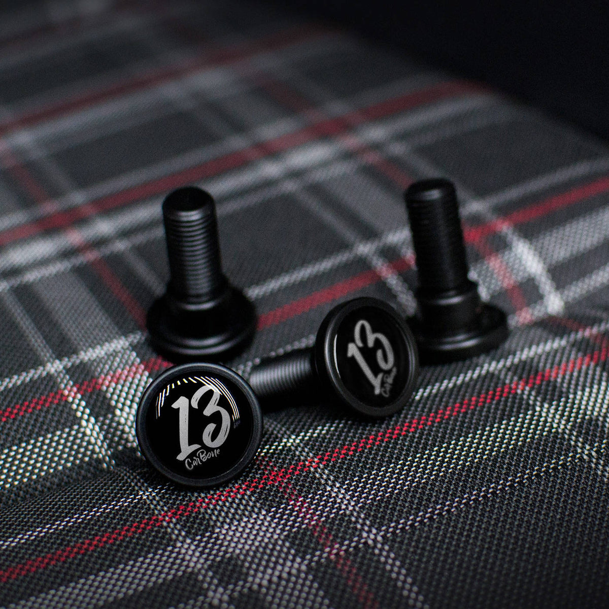 Seat belts delete plugs set - Silver