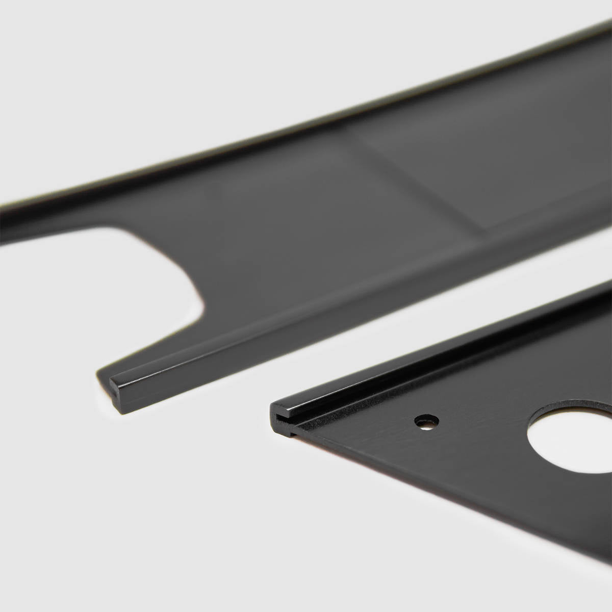 CarBone Dash Trim G-model (1974 - 1986) - Black, LHD - G model / no glove box / anodized black