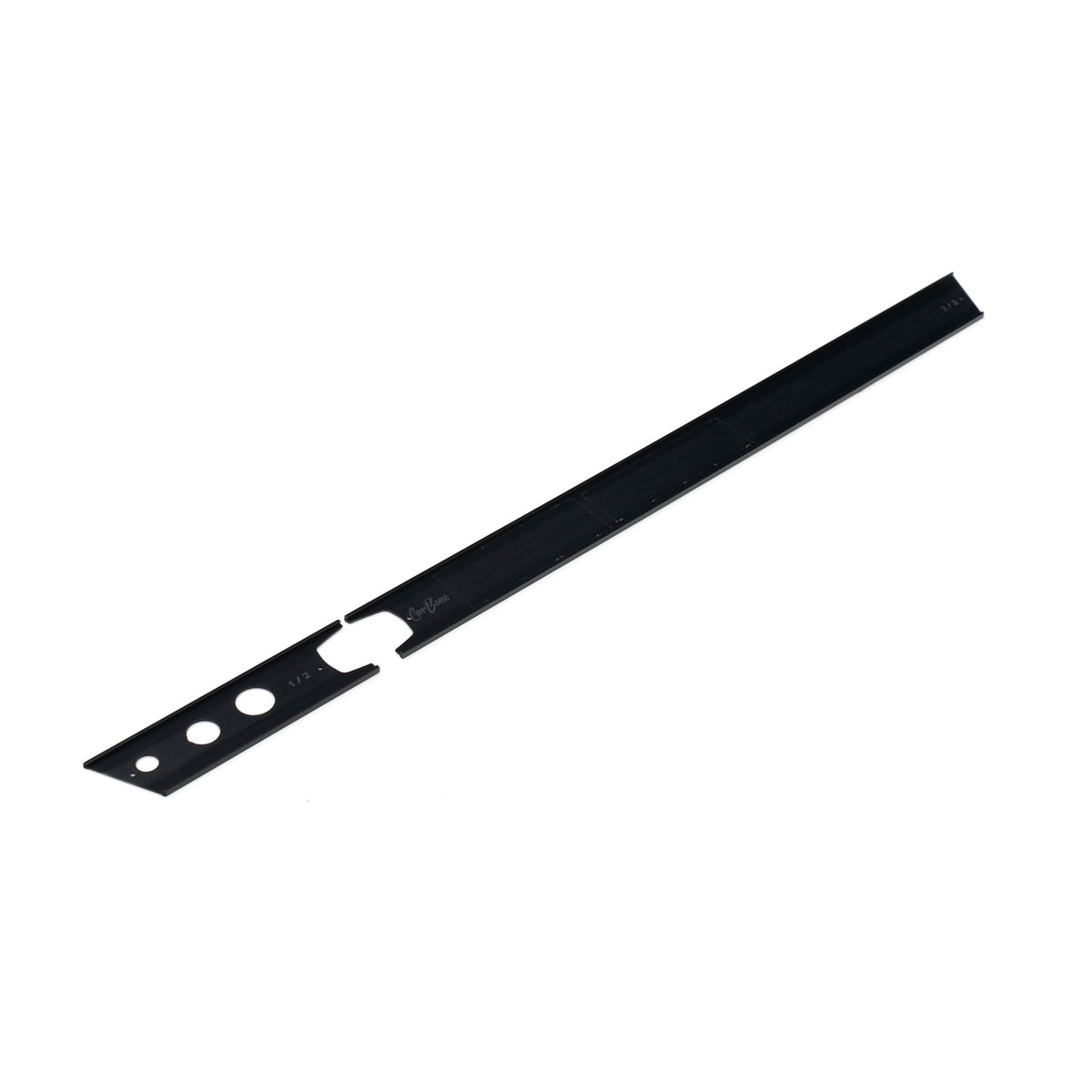CarBone Dash Trim G-model (1974 - 1986) - Black, LHD - G model / glove box / anodized black