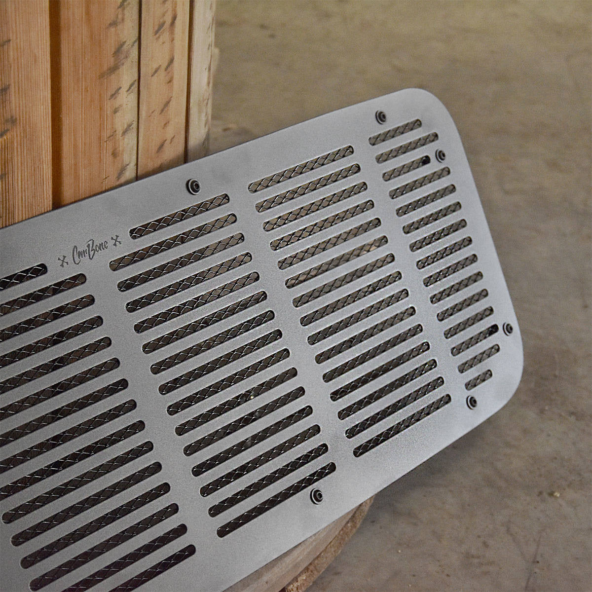 Rear deck lid/grille for 964 - Houndstooth / Painted / Aluminium / No