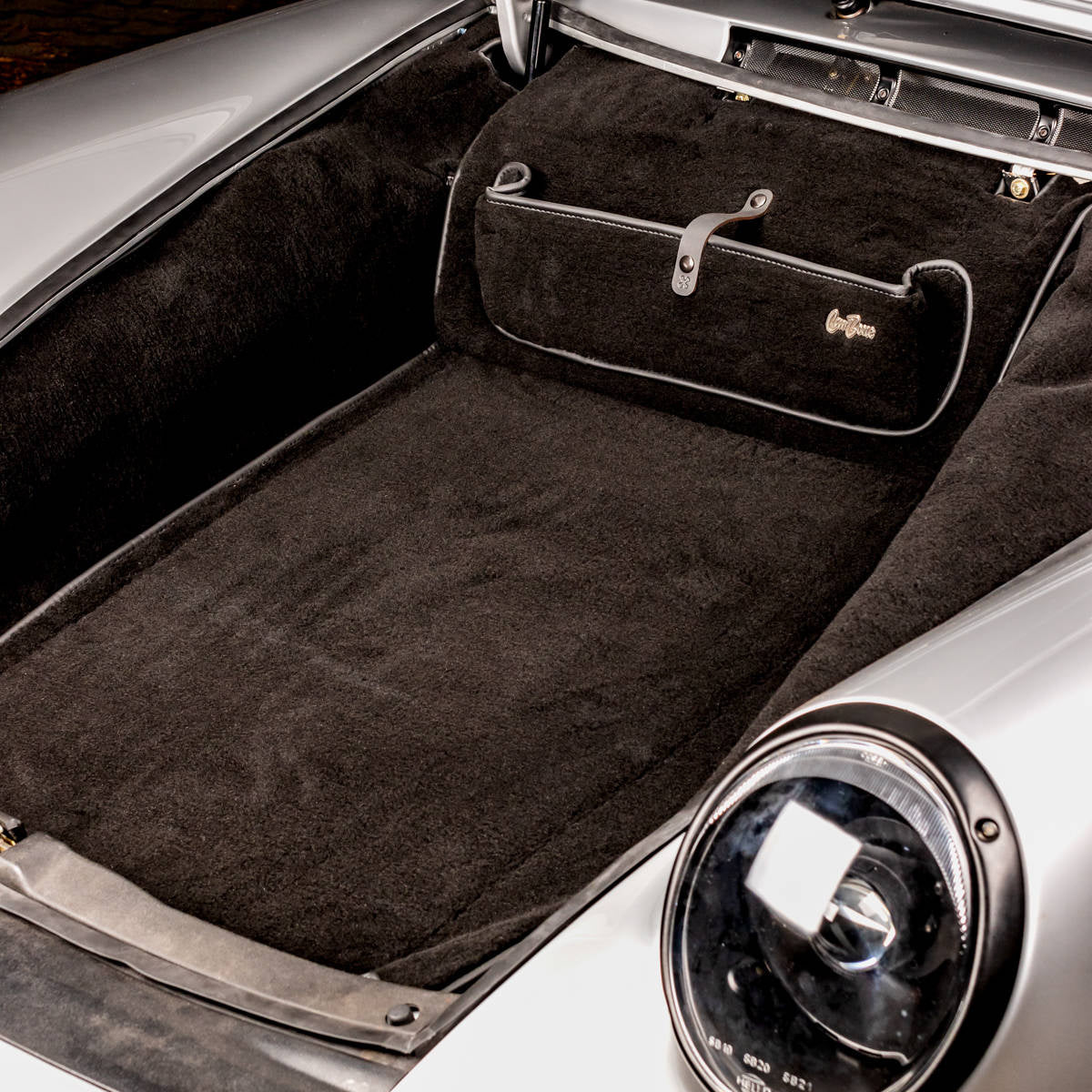 Velour / Silver knit Trunk Mat